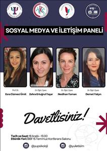 Sosyal Medya ve İletişim Paneli